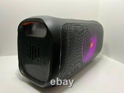 Jbl Partybox On-the-go Portable Karaoke Party Speaker Black B08hg2yc65 Working