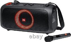Jbl Partybox On-the-go Portable Karaoke Party Speaker Noir