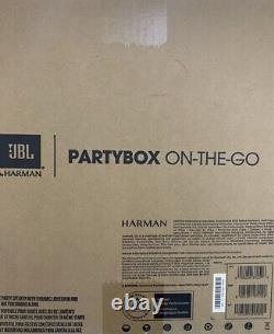 Jbl Partybox On-the-go Un Haut-parleur De Soirée Karaoké Portable, Sortie De Puissance 100w
