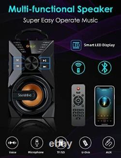 K9g (3e Génération) Haut-parleurs Bluetooth 25w Bass Party Avec 6000mah K9g 3e Génération