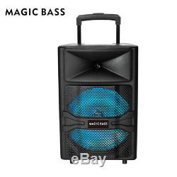 Magicbass Mg-1201 Rechargeable Karaoke Party Speaker System Avec Bluetooth 3000w