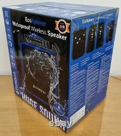 New Ecoxgear Ecoxplorer Sans Fil Bluetooth Étanche Partie Extérieure Haut-parleur Ip67
