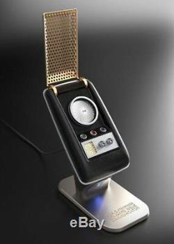 New Star Trek Tos Bluetooth Communicator Téléphone Portable Combiné Et Haut-parleur Avec Cas