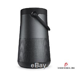 Nouveau Haut-parleur Bluetooth Bose Soundlink Revolve + Plus Noir Gris 360 Partie Sans Fil