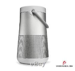 Nouveau Haut-parleur Bluetooth Bose Soundlink Revolve + Plus Noir Gris 360 Partie Sans Fil