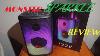 Nouvelle Version Monster Sparkle Bluetooth Party Speaker Review U0026 Comparaison Avec W King T9
