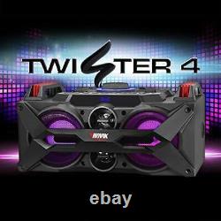Novik Neo Twister 4 Bluetooth 300w (rms) Système Audio De Partie Portable