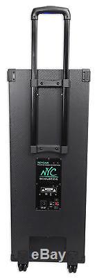 Nyc Acoustics N210ar Dual 10 Enceinte Bluetooth Rechargeable Et 600w