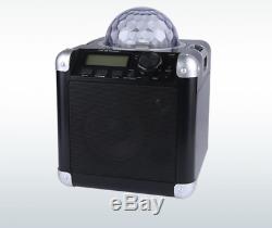 Parti Avec Haut-parleur Bluetooth Radio Disco Lights Karaoke Télécommande
