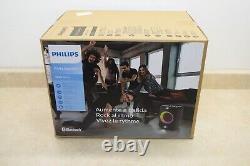 Philips 3000 Series 40W RMS Black Bluetooth Party Speaker TAX3206/37 NEW can be translated to French as: Enceinte de fête Bluetooth noire Philips 3000 Series 40W RMS TAX3206/37 NEUVE.