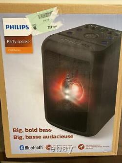Philips Bass+ 1000 Series Haut-parleur Bluetooth /black Brand Nouveau
