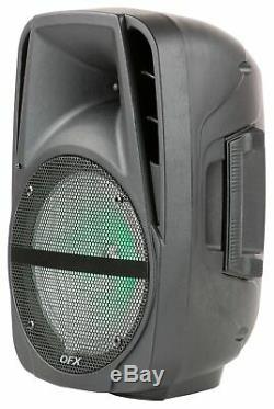 Portable Haut-parleur Loud Party Bluetooth 7,500w 15 Pouces Sans Fil Microphone Et Stand