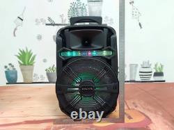 Portable Sans Fil Fm Bluetooth Haut-parleur Subwoofer Heavy Bass Sound System Party