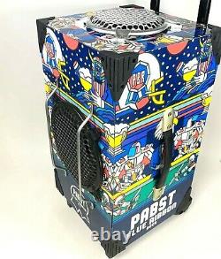 Rayons! Pbr Pabst Blue Ribbon Beer Party Speaker Portable Boombox W Guitar Amp Usb