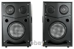 Rockville House Party System 10 1000w Bluetooth Led Booming Bass Home Haut-parleurs