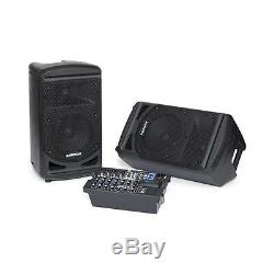 Samson Xp800 Portable 800w Événement Du Club Dj Party De Bureau Enceinte De Sonorisation Mixer