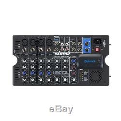 Samson Xp800 Portable 800w Événement Du Club Dj Party De Bureau Enceinte De Sonorisation Mixer