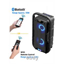 Sansai Bluetooth/wireless 200w Karaoke/party Speaker Withfm Radio/aux/usb/tf Card