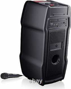 Sharp Ps-929 180w Haut-parleur De Partie Portable Haute Puissance Bluetooth + Microphone