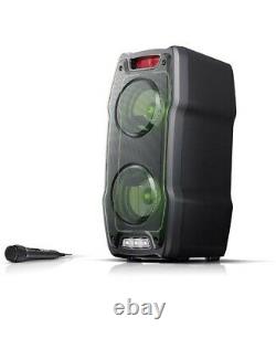 Sharp Ps-929 180w Portable Party Speaker System Lumières Led Avec Différents Modes