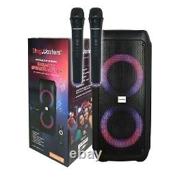 Singmasters Partybox P30 Portable Bluetooth Party & Karaoke Speaker Wireless MIC