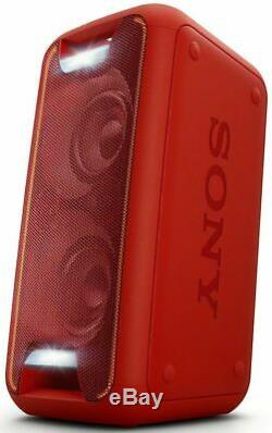 Sony Gtkxb5r Enceinte De Fête Pour Système Audio Domestique Avec Bluetooth Rouge
