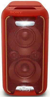 Sony Gtkxb5r Enceinte De Fête Pour Système Audio Domestique Avec Bluetooth Rouge