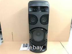 Sony Mhc-v71 High Power Home Audio System Party Speaker Avec CD DVD Bluetooth