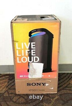 Sony Srsxp500 X-series Etanche Ipx4 Haut-parleur Bluetooth Sans Fil Portable