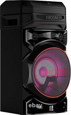 Système audio LG XBOOM RCN5 avec Bluetooth et enceinte de fête Bass Blast (boîte ouverte)