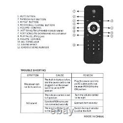 Système de haut-parleurs Bluetooth pour fête portable, 4000W, double subwoofer HIFI 10 pouces, micro et télécommande